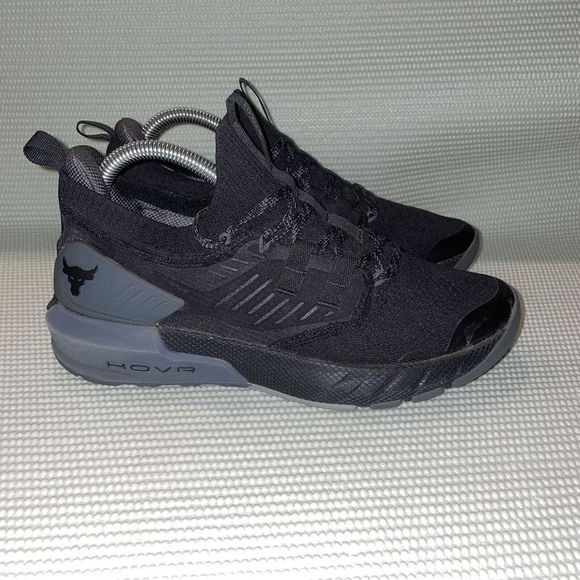 Under Armour Shoes - Under Armour Project Rock 3 Youth Size 7 Women’s Size 8.5 Black Running Shoes